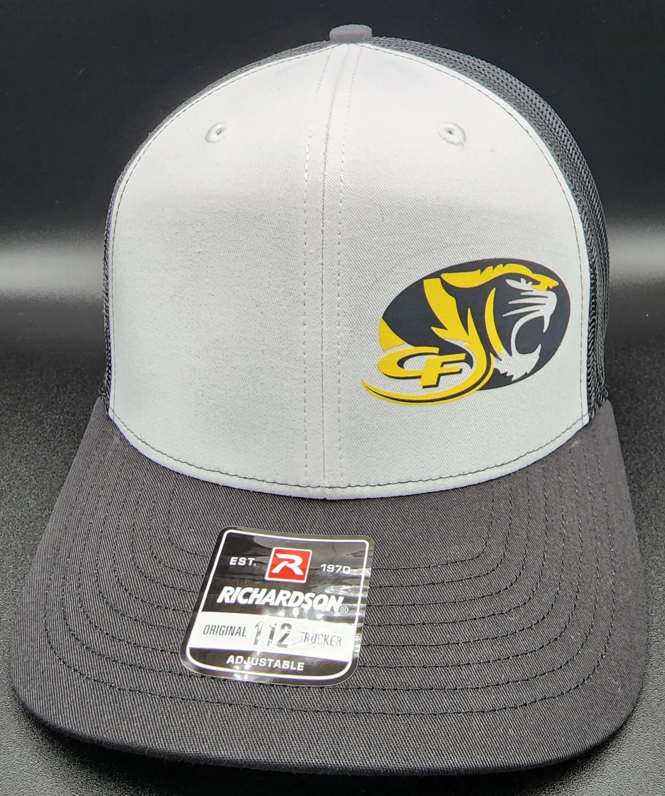 Cuyahoga Falls Black Tigers Snapback Trucker Hat