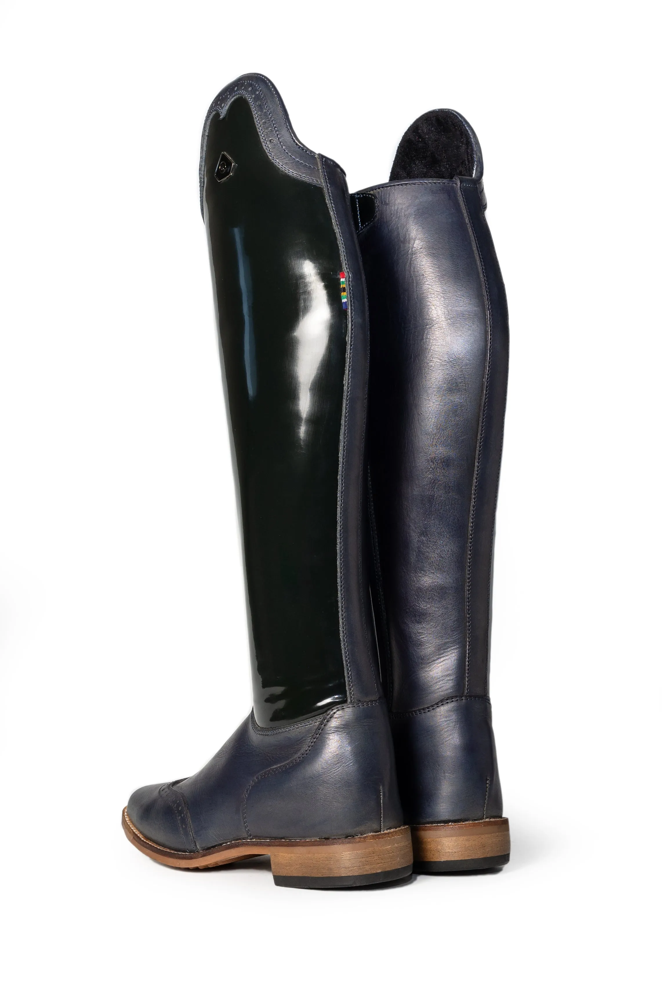 Danai Patent Ladies Long Riding Boot