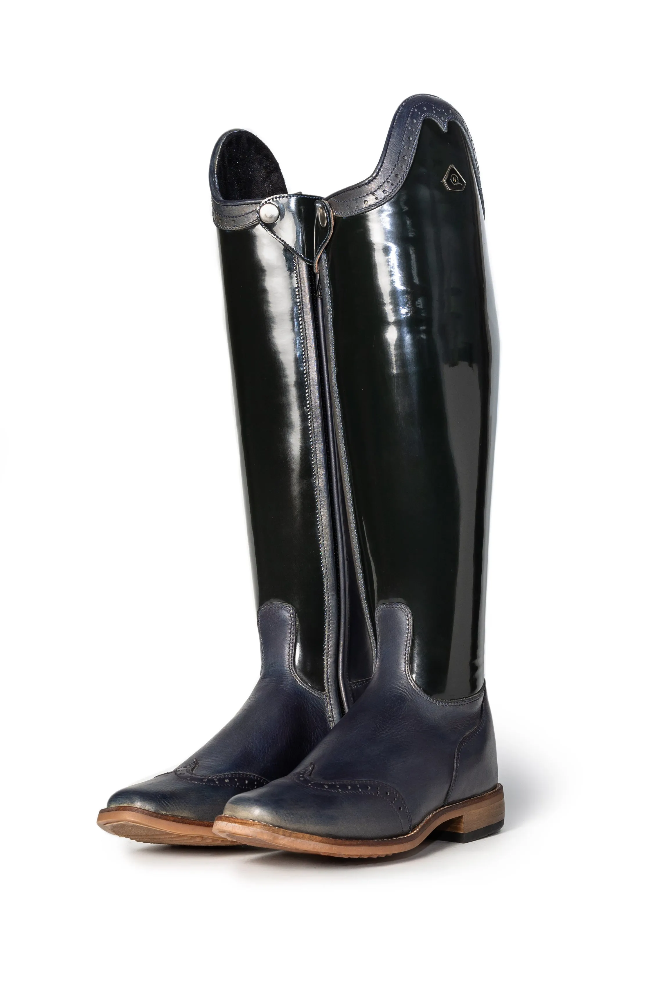 Danai Patent Ladies Long Riding Boot