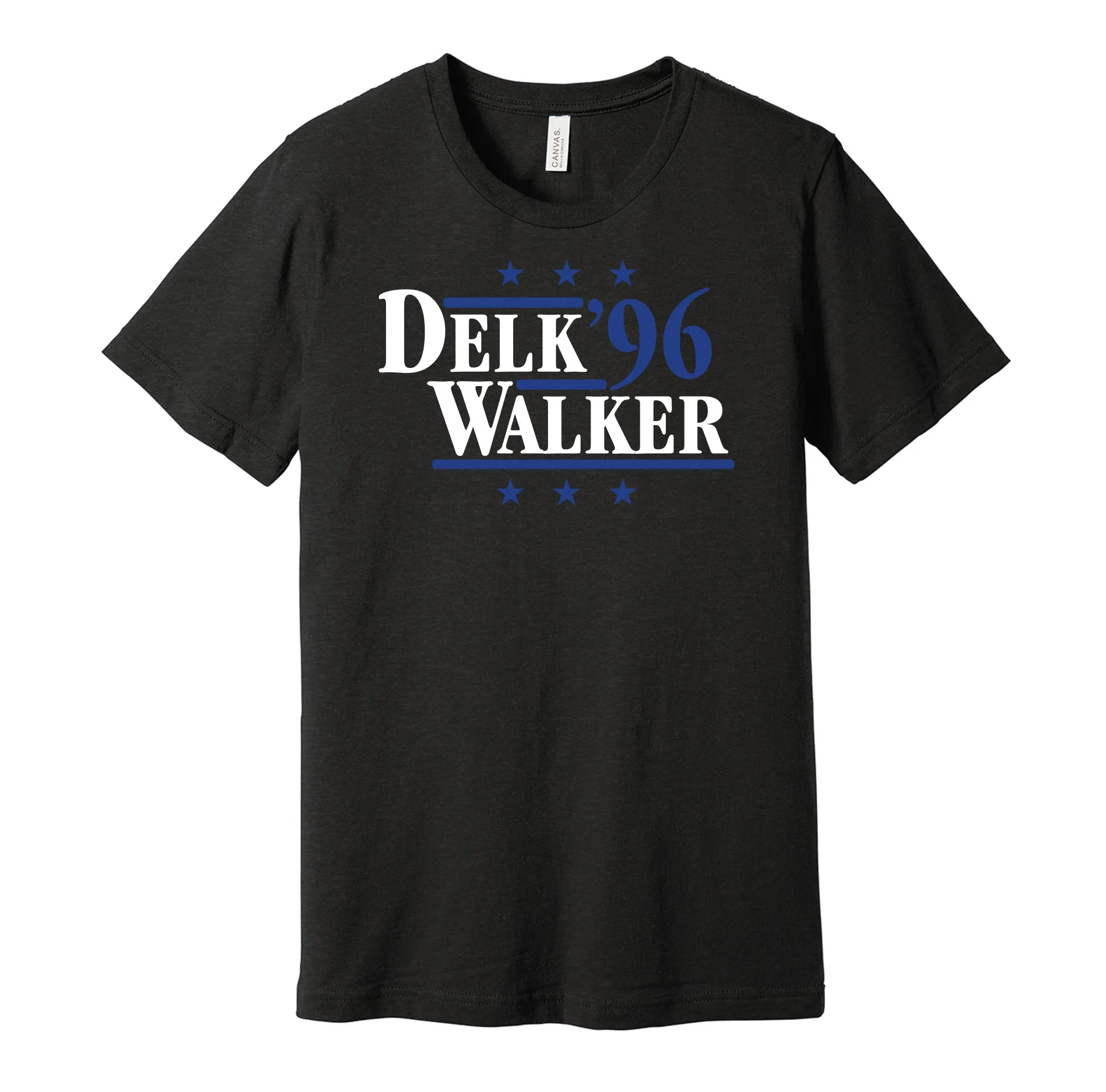 Delk & Walker '96 - Kentucky Basketball Political Campaign Parody T-Shirt - Hyper Than Hype Shirts
