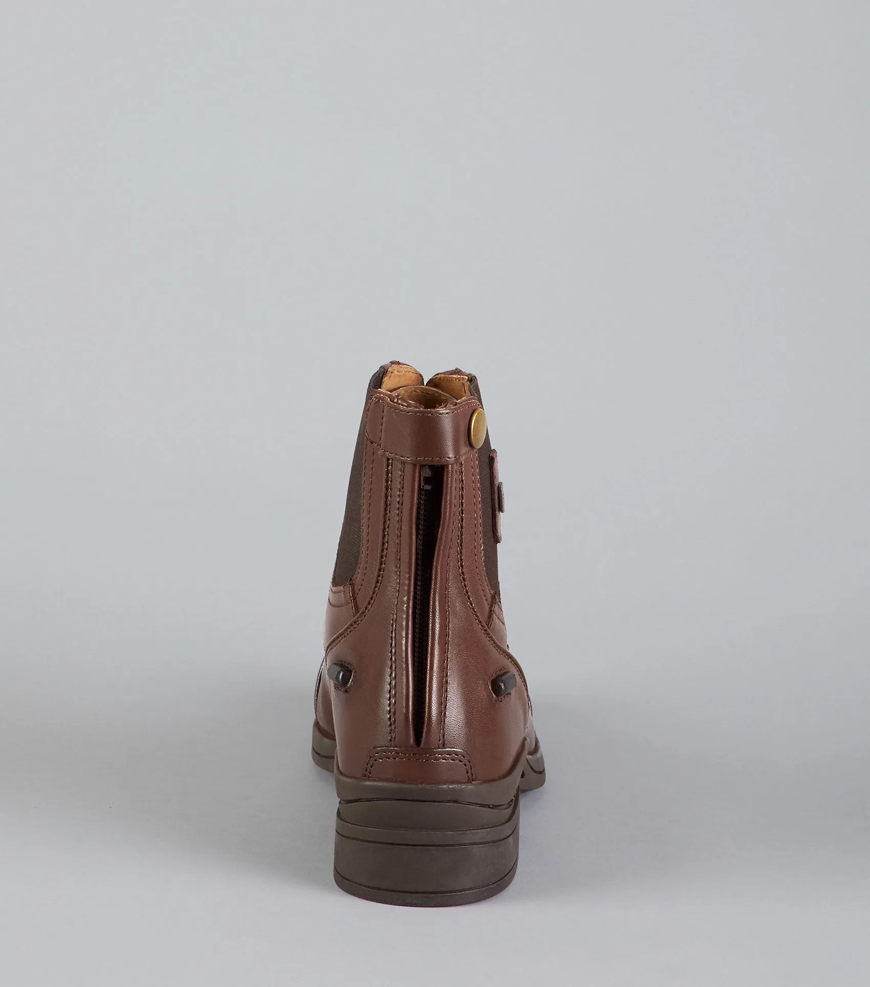 Denver Ladies Leather Paddock/Riding Boots Brown