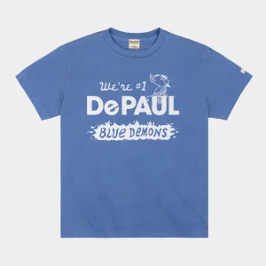 DePaul Men's Basketball 1980 No. 1 Vintage Heavyweight Tee