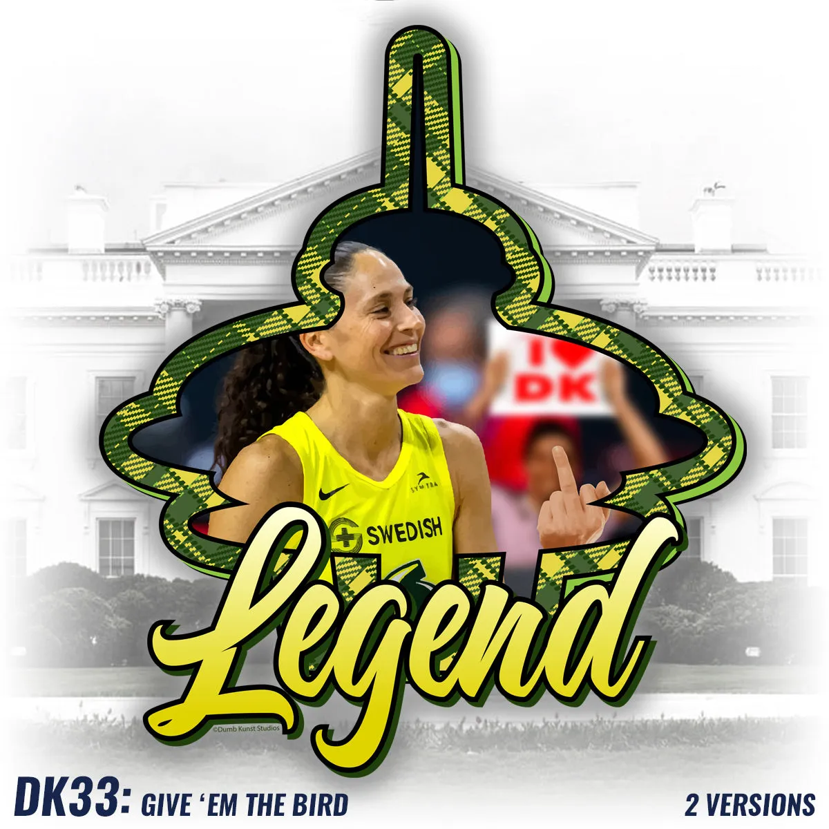DK33: Give 'em the Bird (Sue Edition) - Women's Short Sleeve
