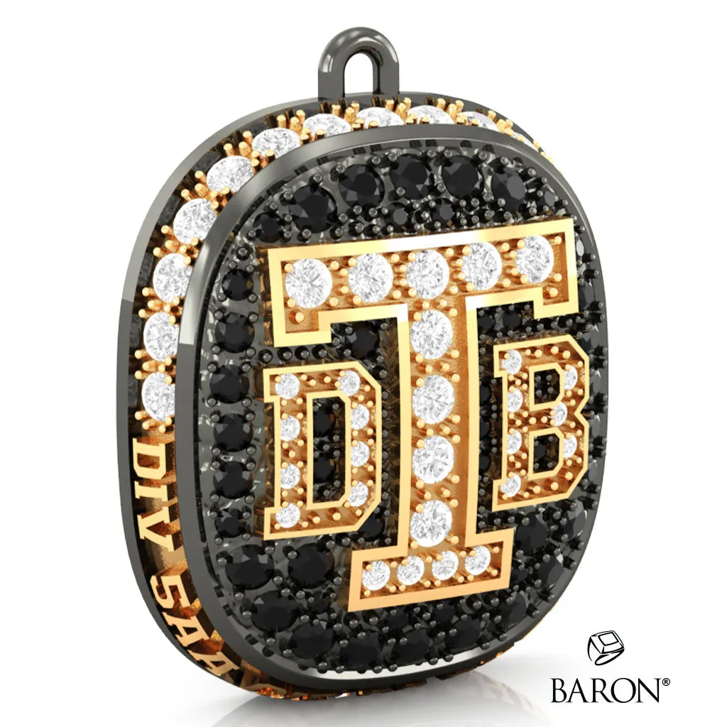 Don Bosco Tech Boys Basketball 2023 Championship Ring Top Pendant - Design 1.8