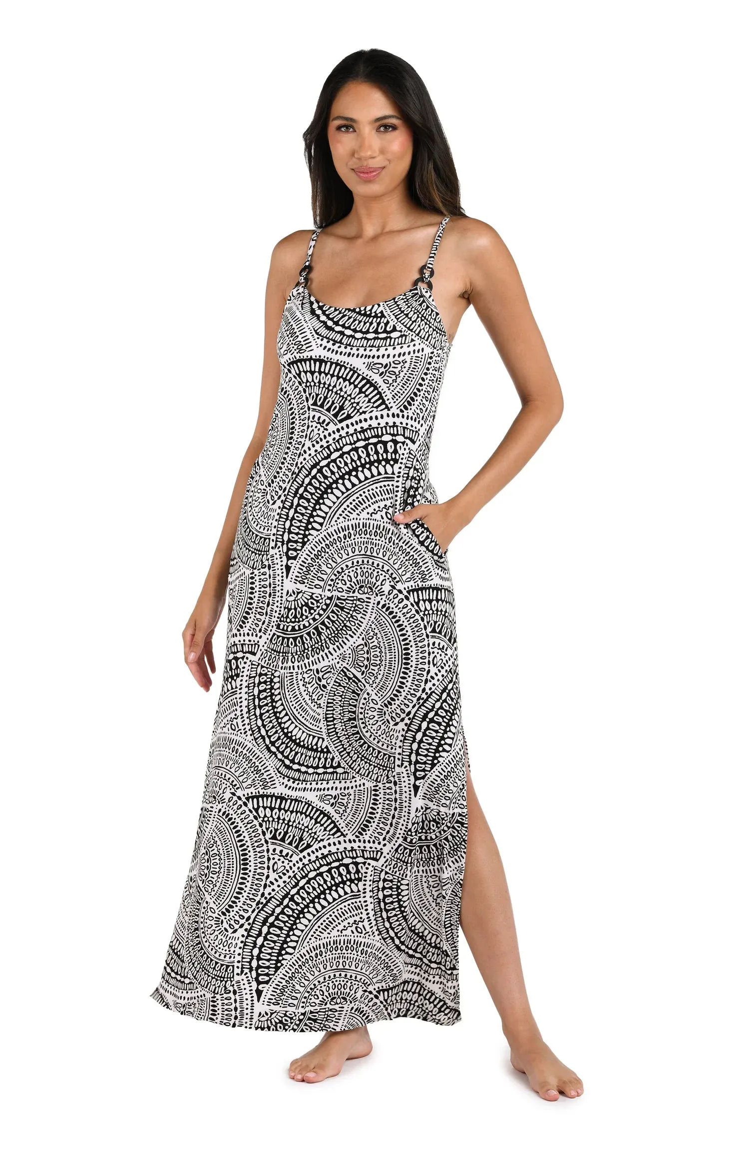 Dream Catcher Maxi Tank Cover Up Dress