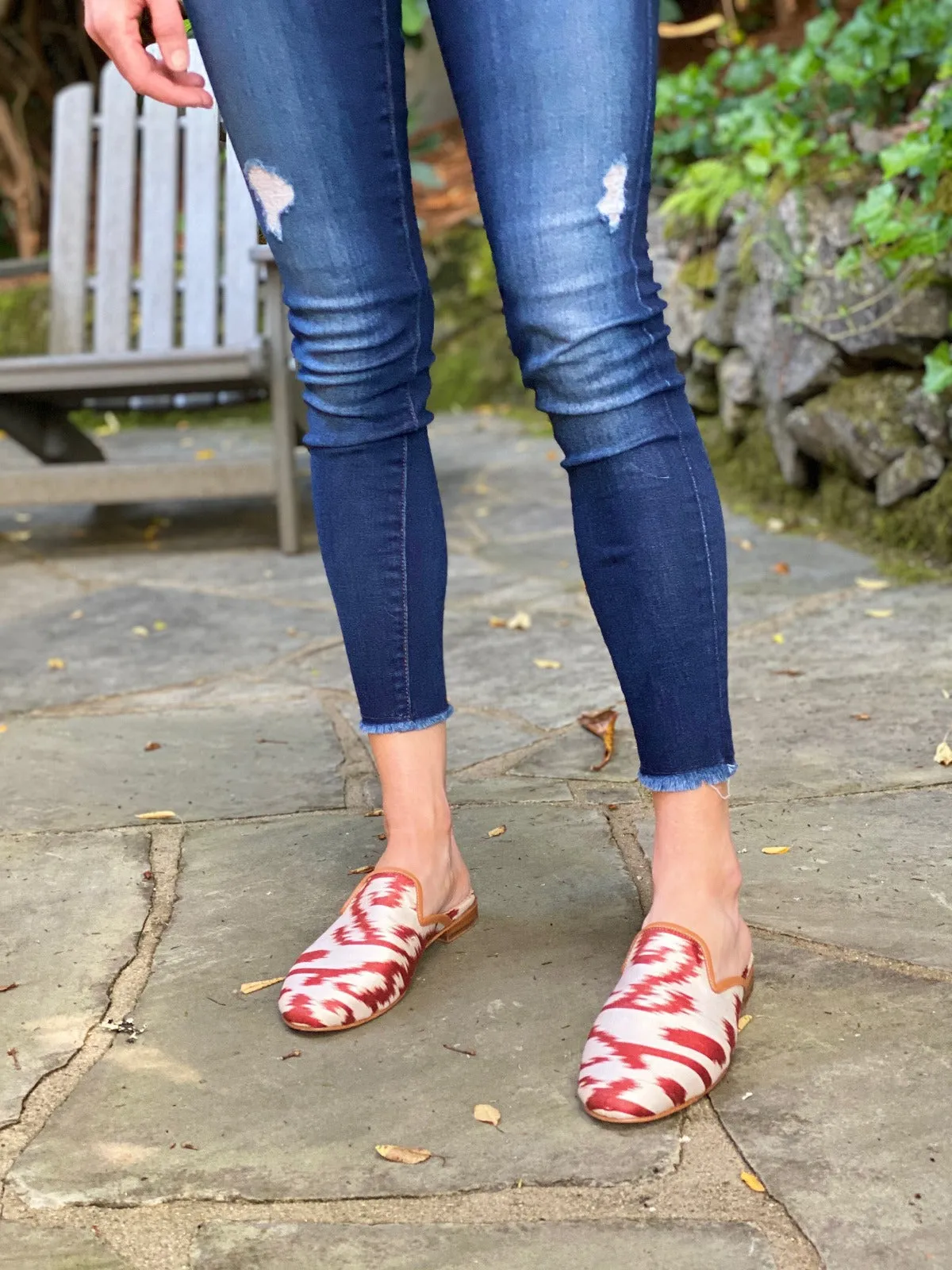 Electric Lime Zebra Istanbul Slide