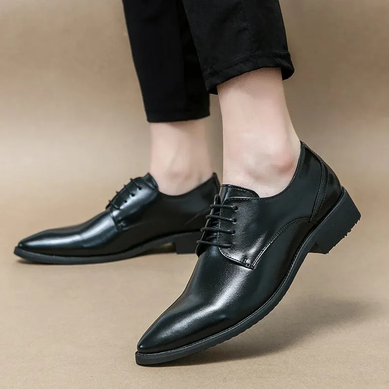 Eleganzio Handgemachte Oxfords Leder Schuhe