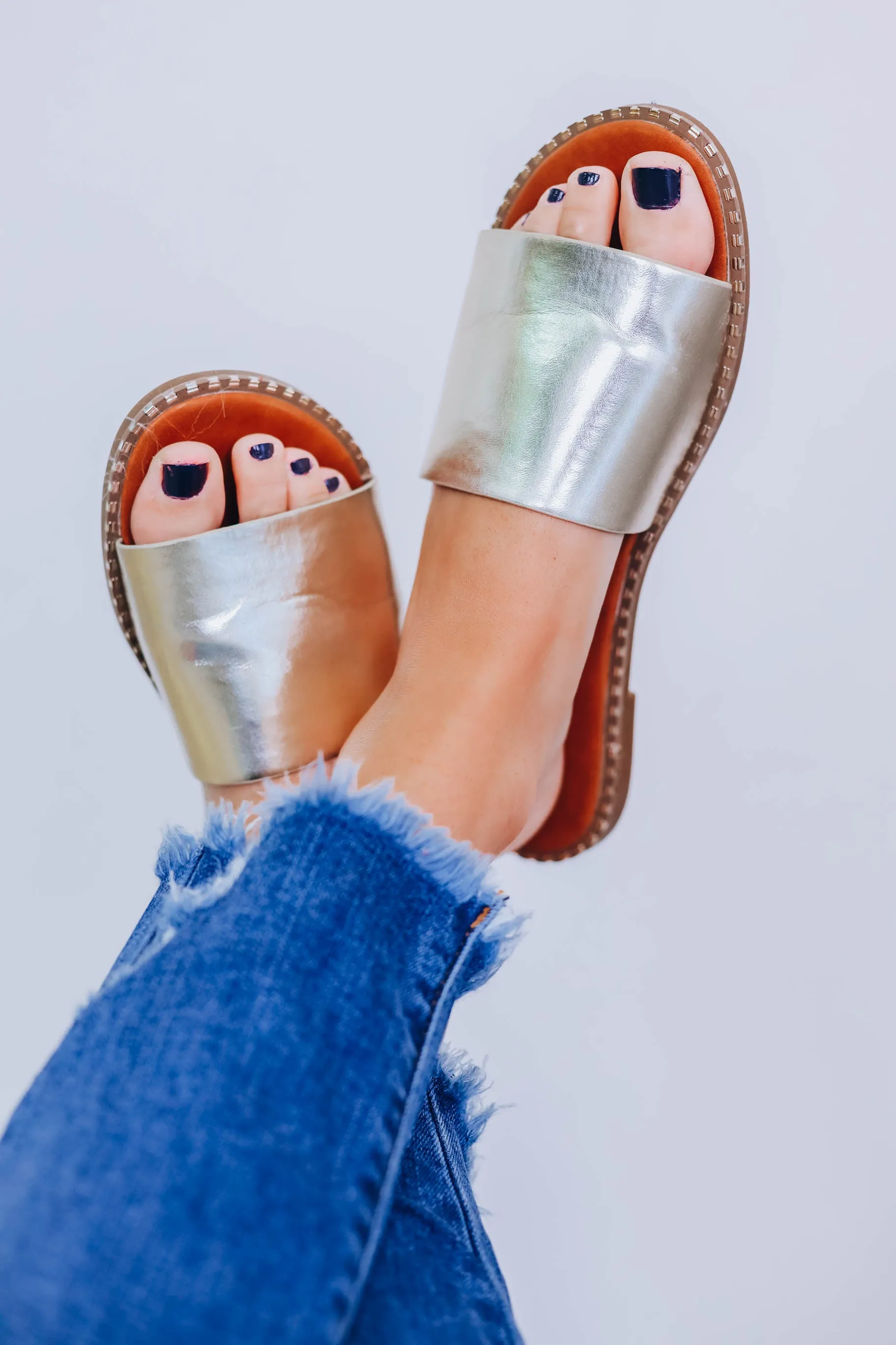 Emmy Gold Sandals