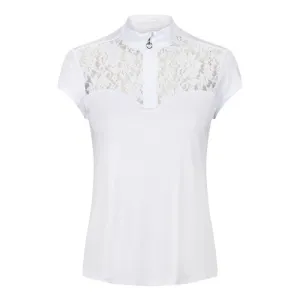Equetech Mia Lace Competition Shirt (White)