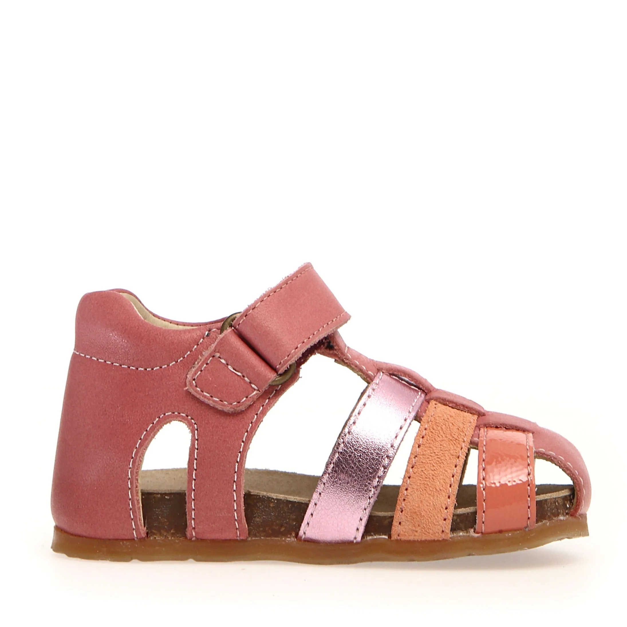 Falcotto Girl's Alby Fisherman Sandals - Clay/Salmon