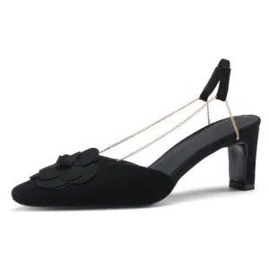 Fashion Women Kid Suede Sandals