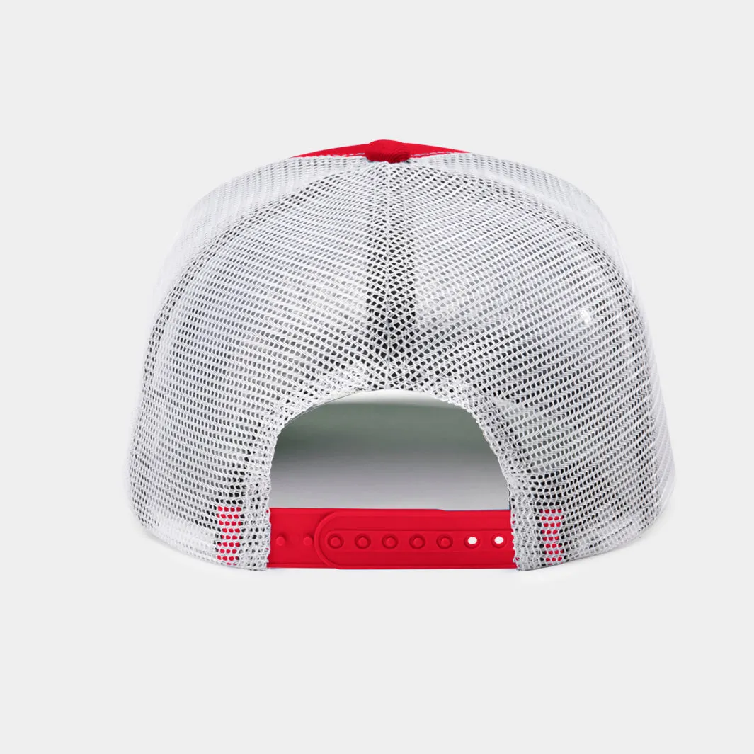 Ferris State Retro Bulldog Logo Trucker Hat