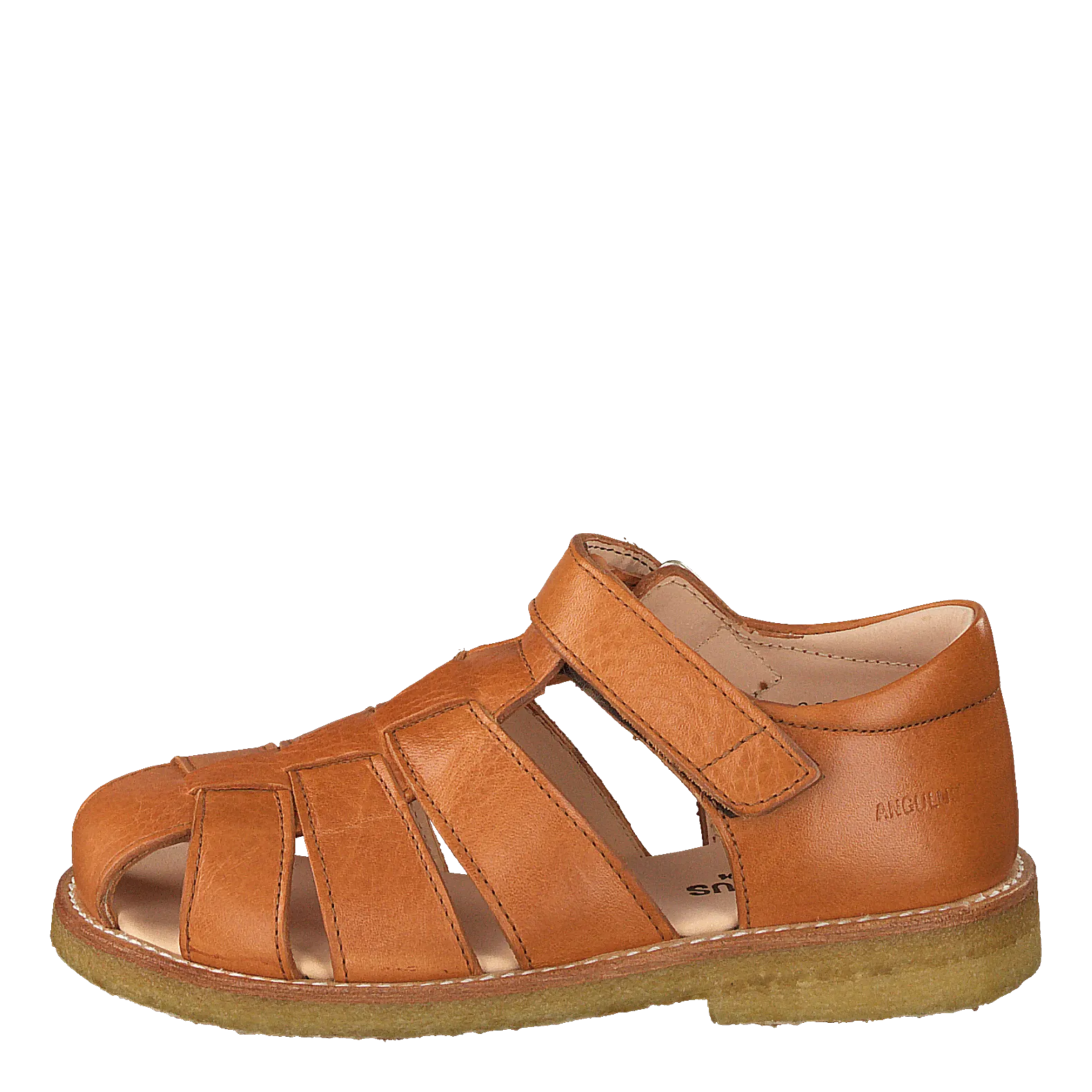 Fisherman Sandal With Velcro Cognac
