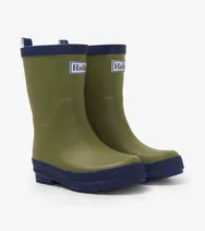 Forest Green Matte Rain Boot