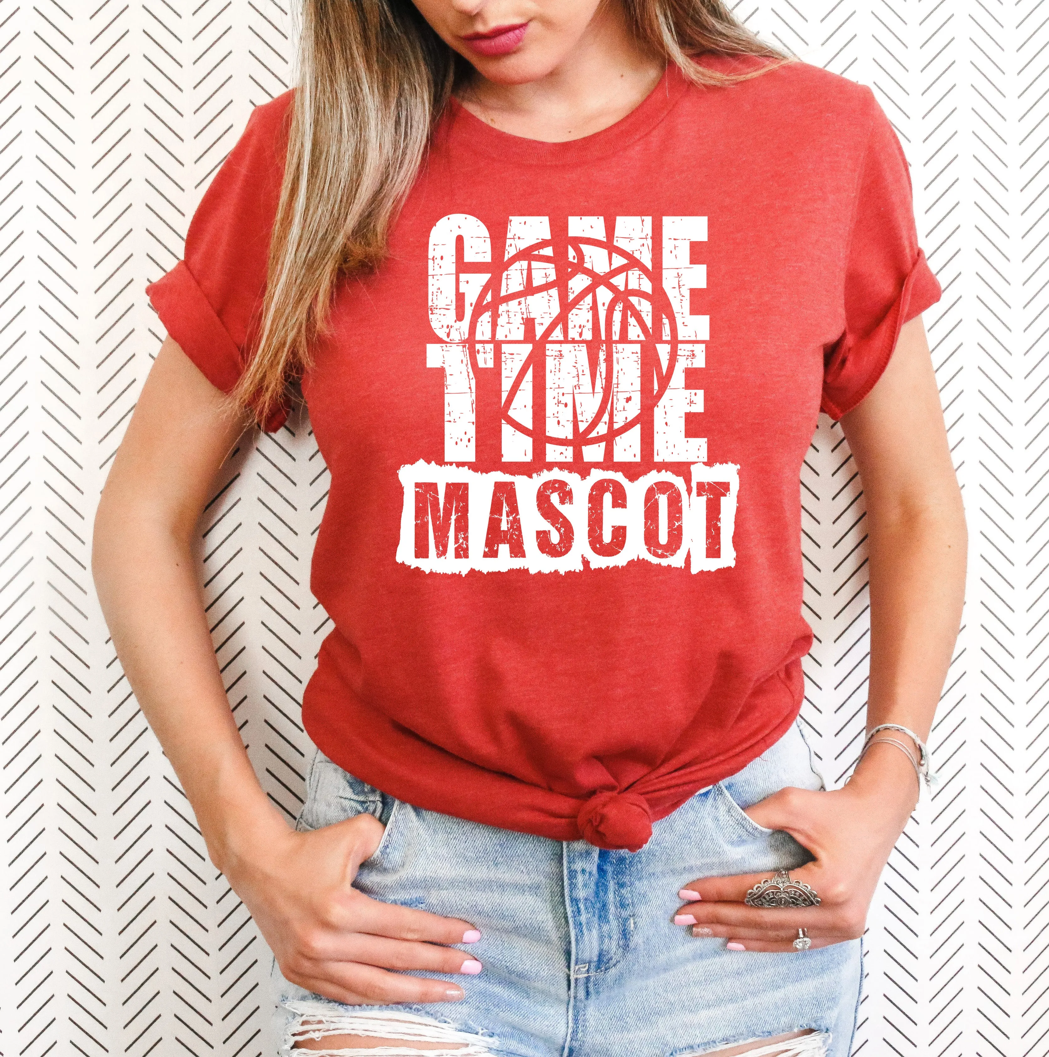 Game Time Basketball Graphic Tee