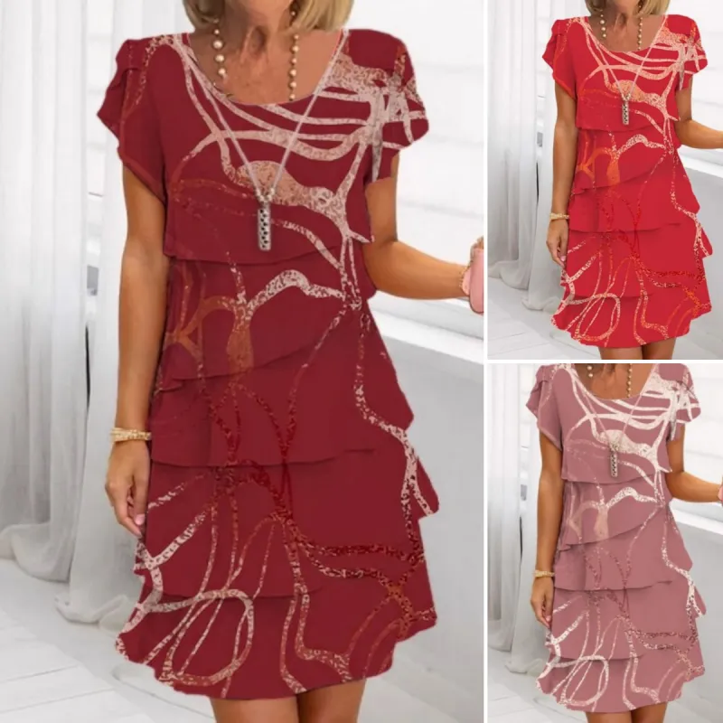 Gilla | Elegant Ruffled Dress