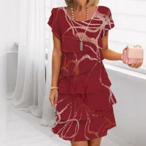 Gilla | Elegant Ruffled Dress