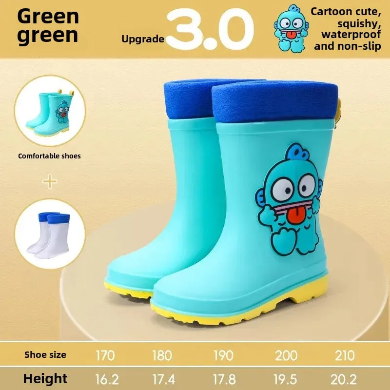 Girls Non-slip Rainy Day Water Shoes