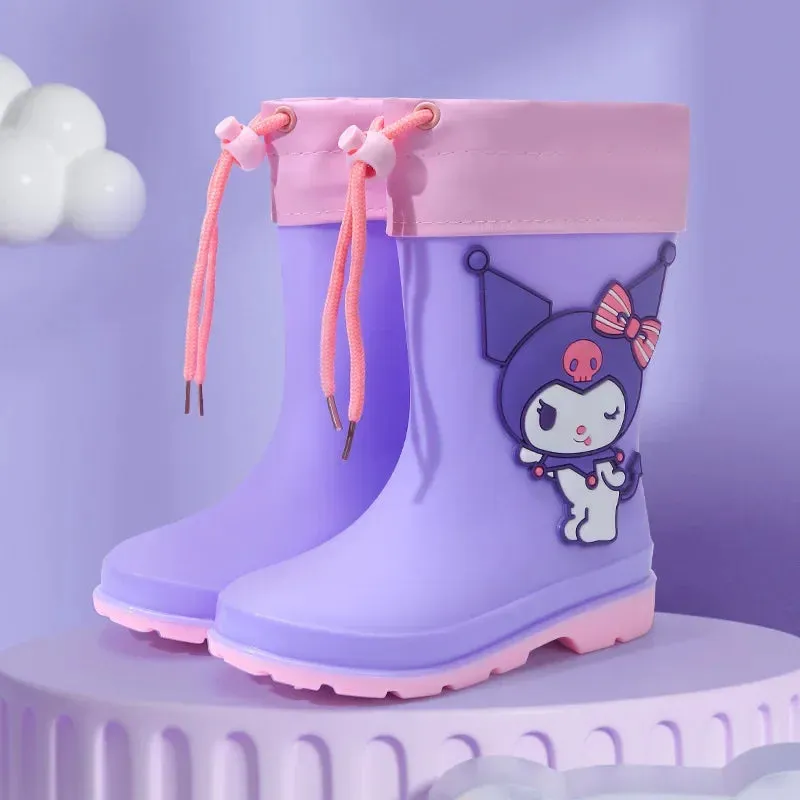 Girls Non-slip Rainy Day Water Shoes