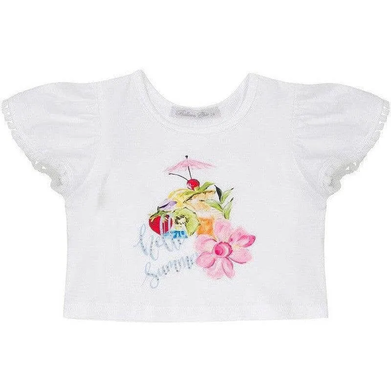 Girls Tropical Short Set