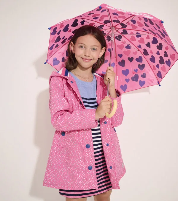 Glitter Hearts Splash Jacket