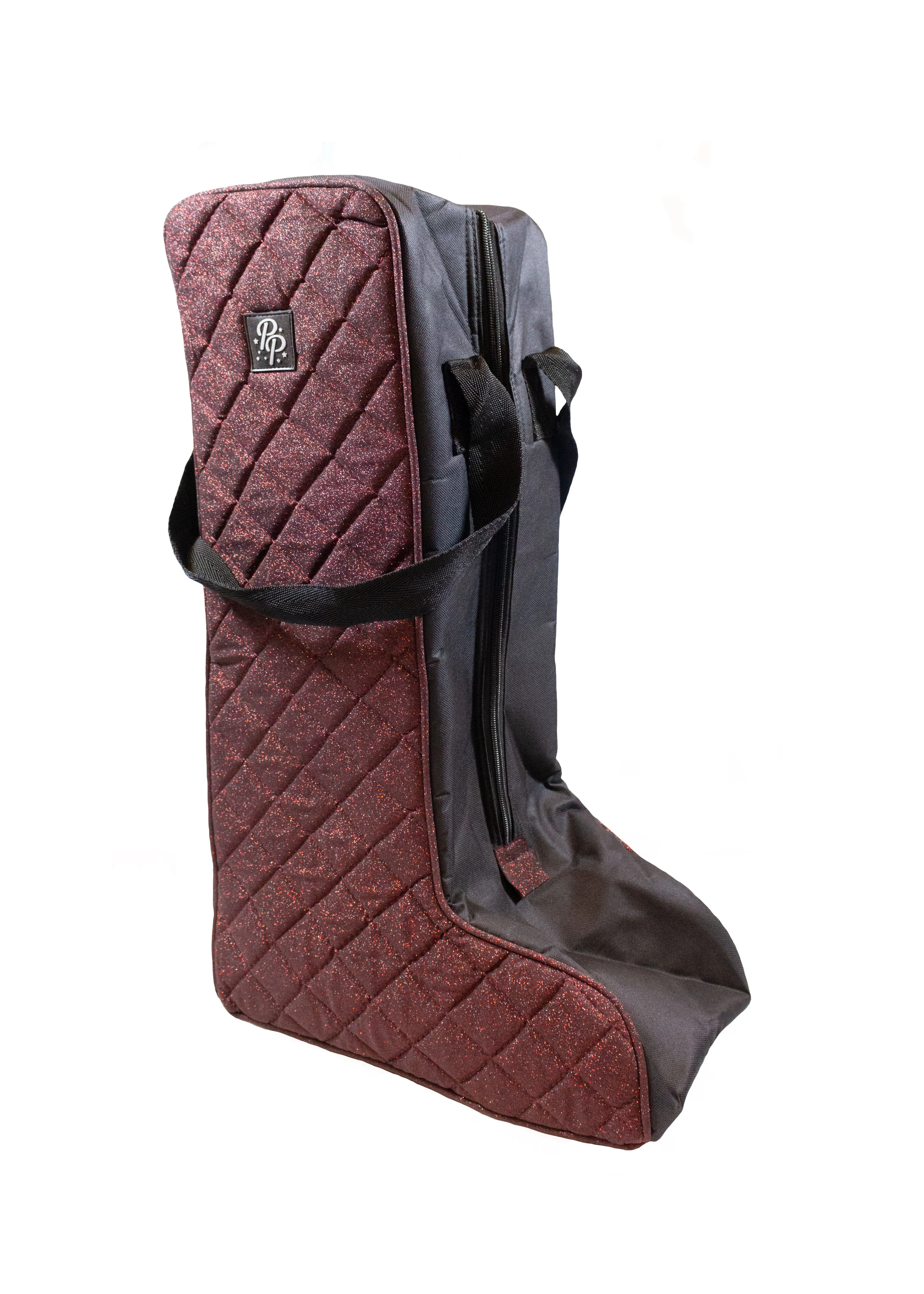 Glitter Tall Boot Bags
