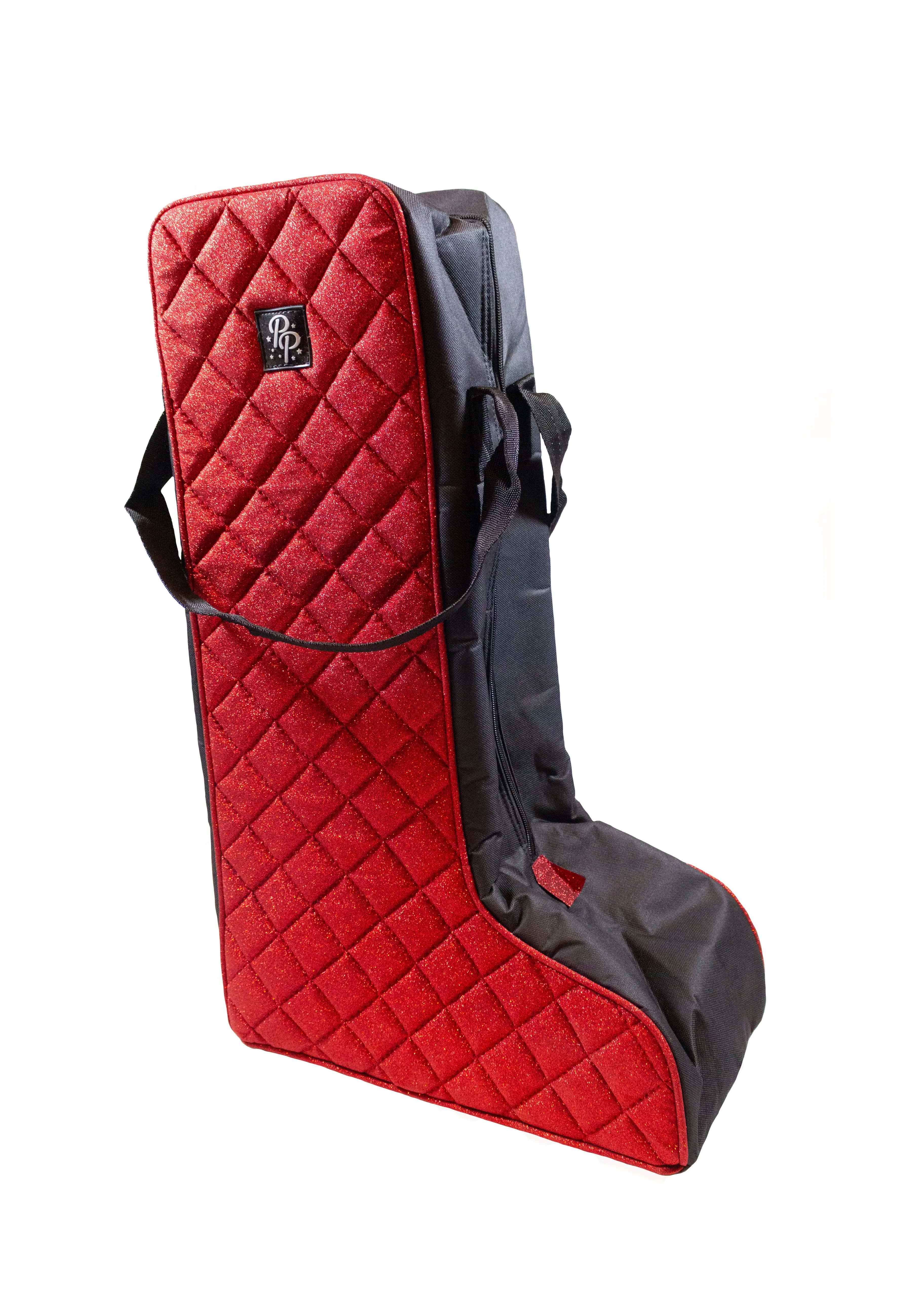 Glitter Tall Boot Bags
