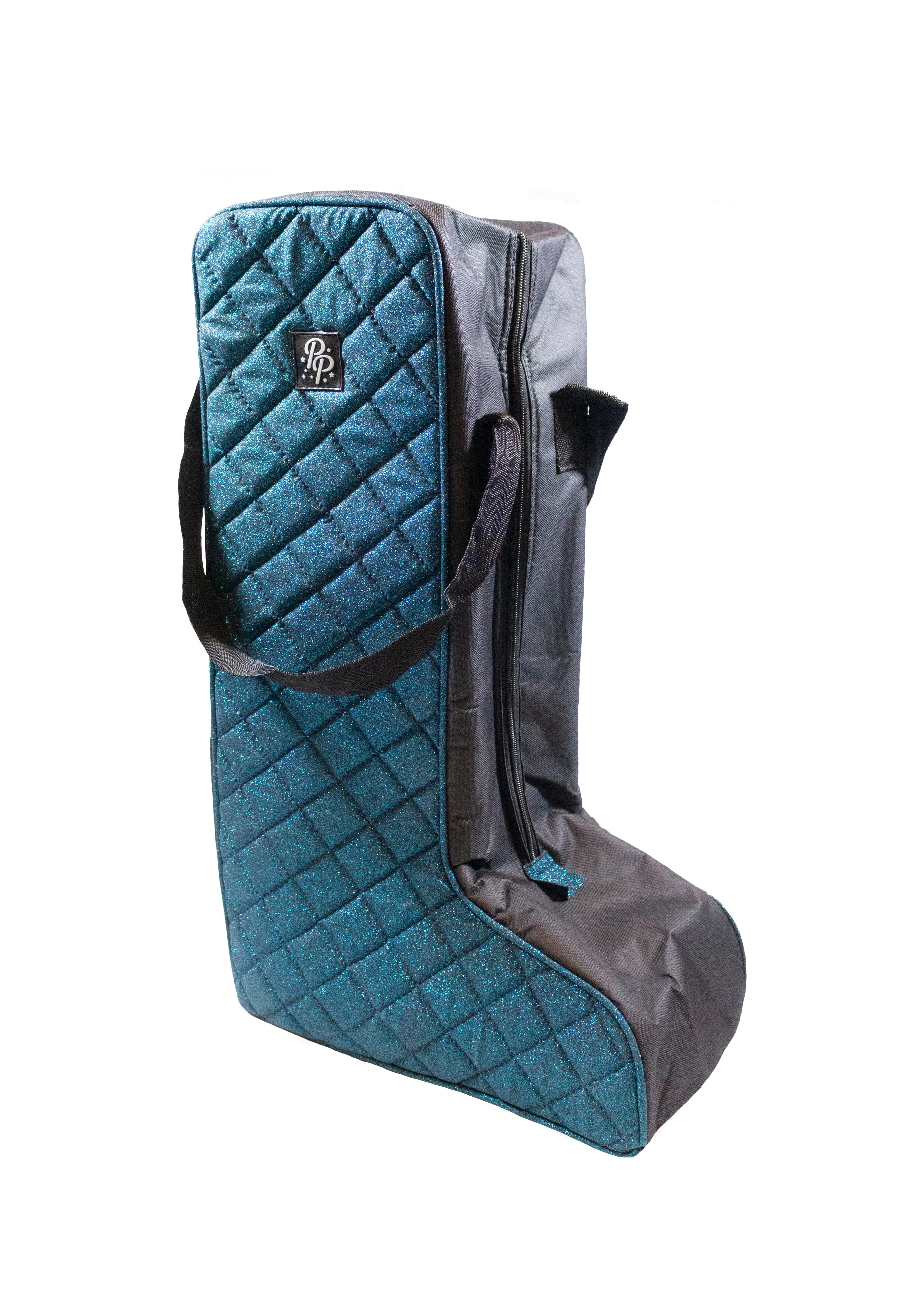 Glitter Tall Boot Bags