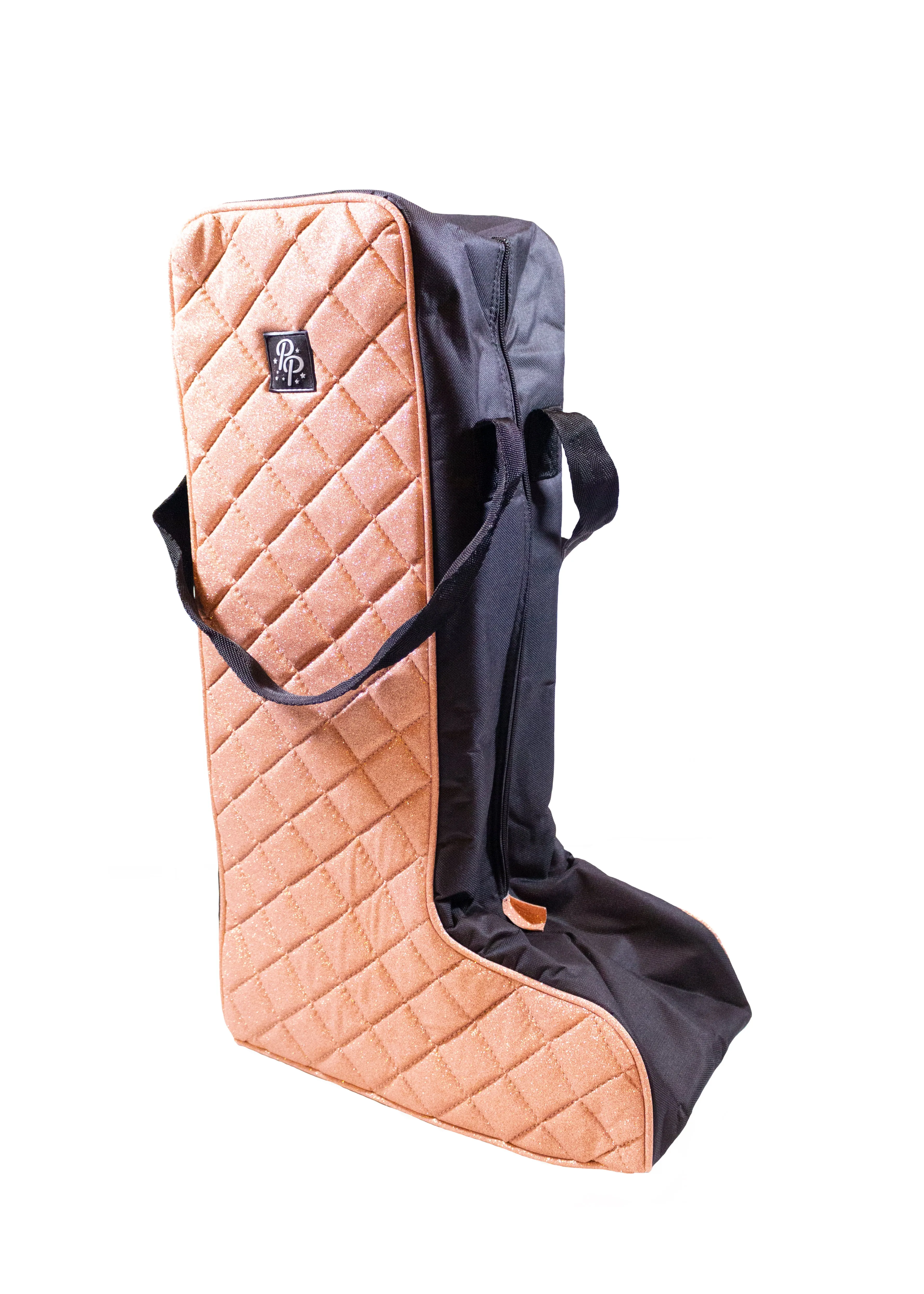 Glitter Tall Boot Bags