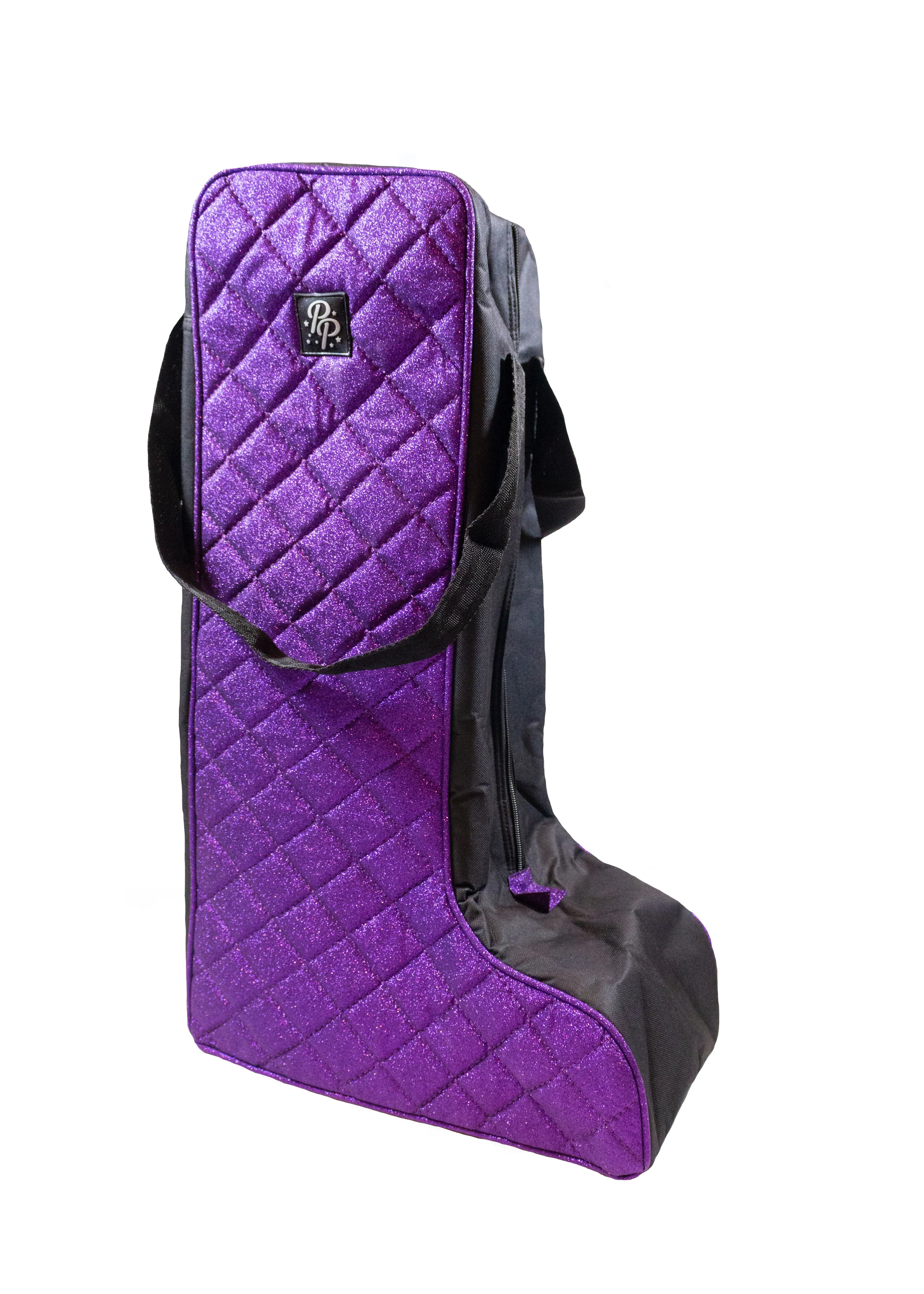 Glitter Tall Boot Bags