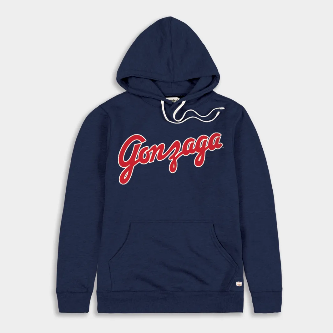 Gonzaga Bulldogs Retro Script Hoodie
