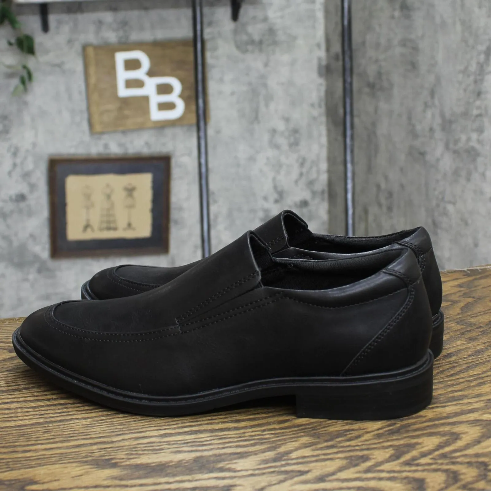 Goodfellow & Co. Mens Pull On Loafers Dress Shoes 167603250efc69 Black 9
