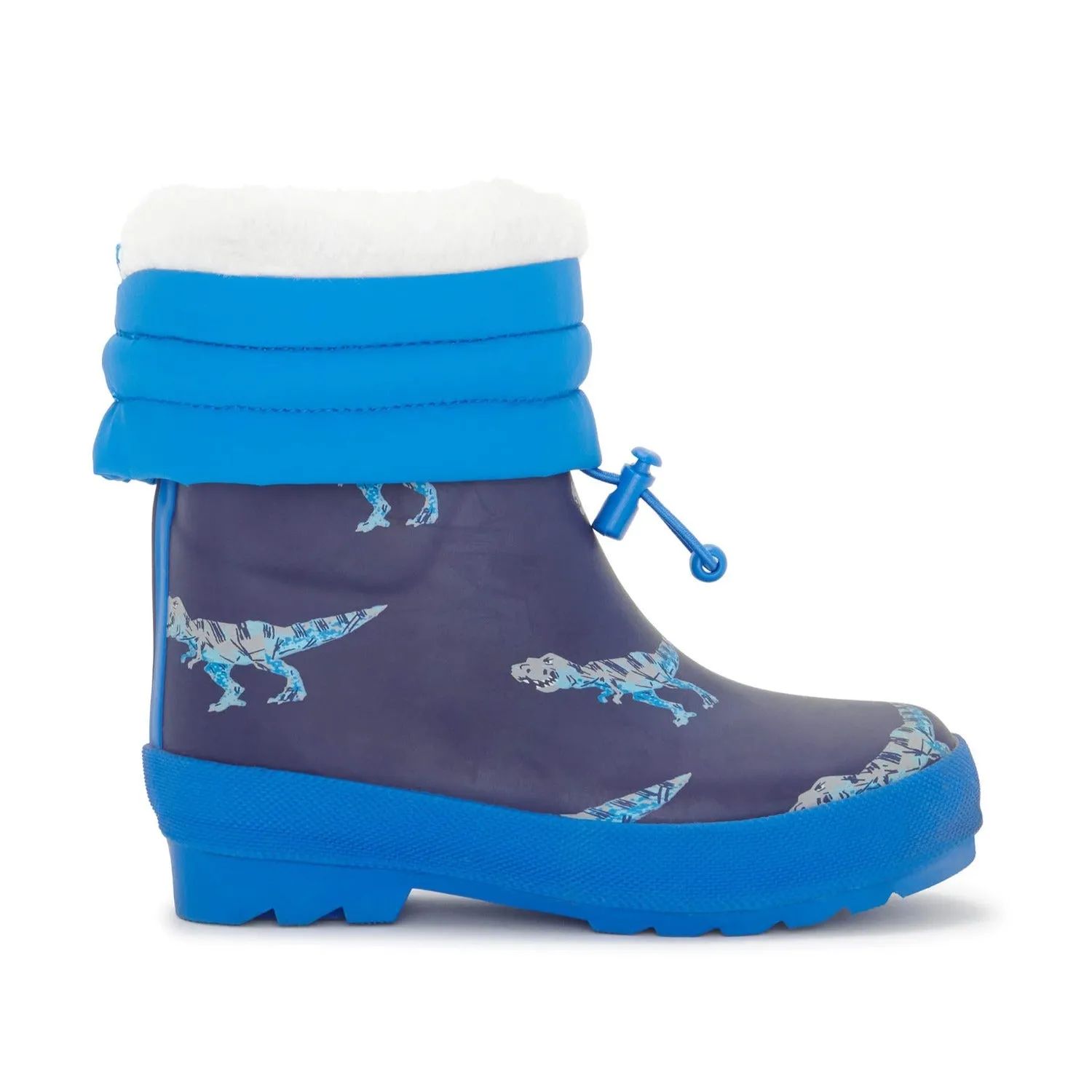 Haltey Sherpa Lined Rain Boots - T-Rex Attack