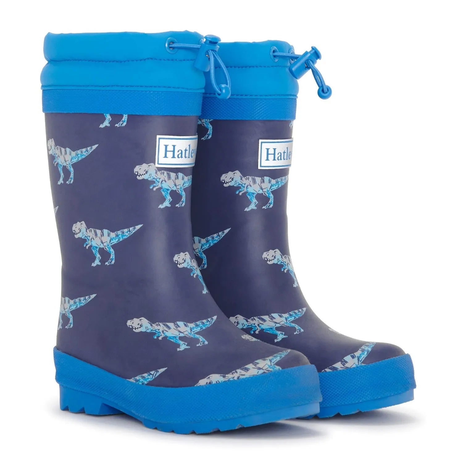 Haltey Sherpa Lined Rain Boots - T-Rex Attack