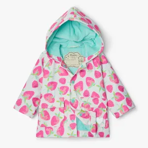 Hatley Delicious Berries Baby Raincoat - Size 9-12 Months