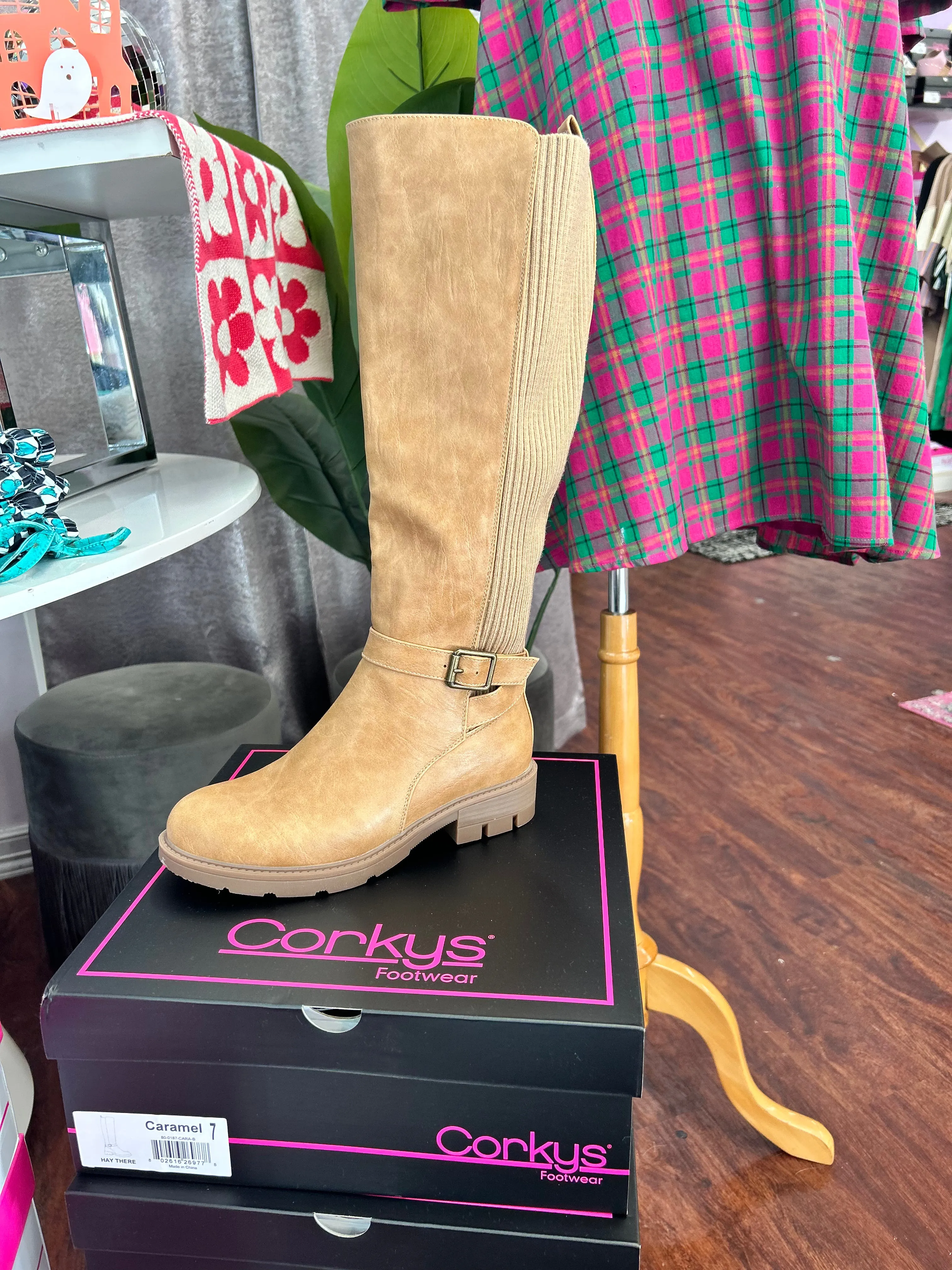 Hay There Boots: Caramel