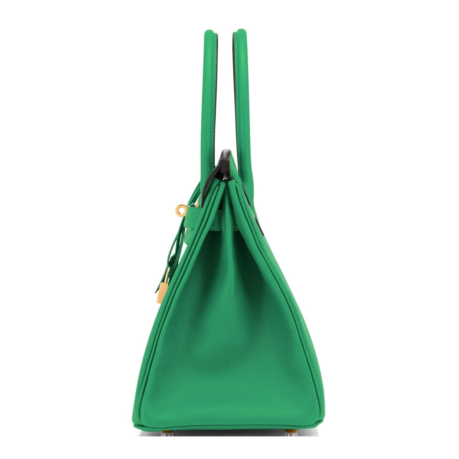 Hermes Birkin 30 Cactus Emerald Green Epsom Gold Bag