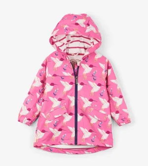 Hummingbirds Microfibre Coat