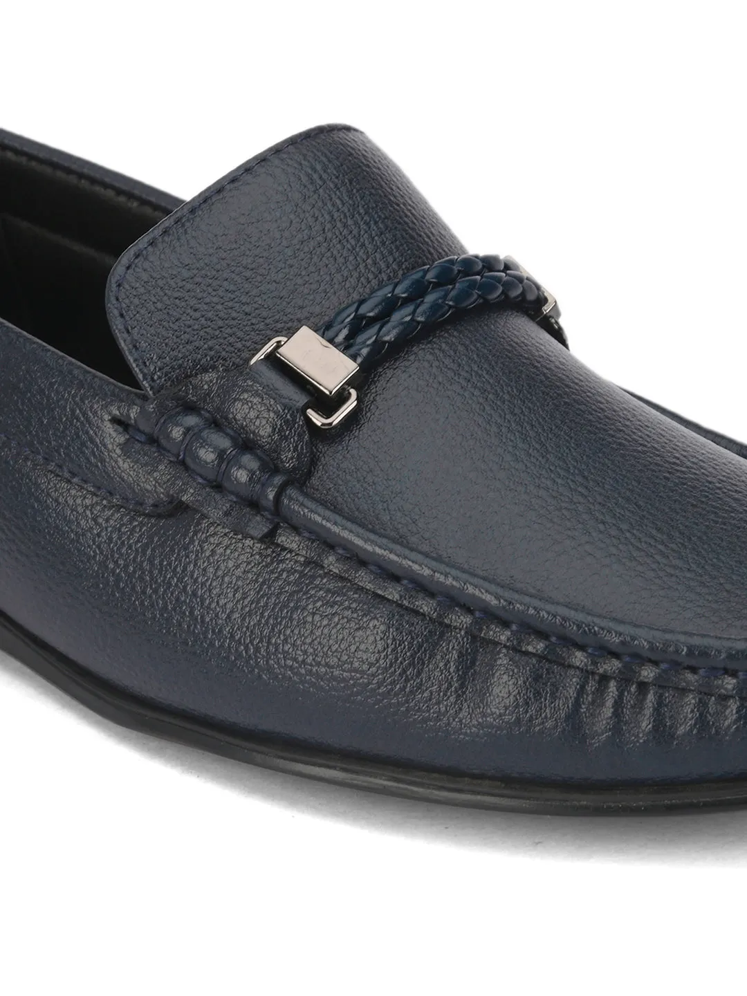 Hydes N Hues Men Blue Formal Loafers