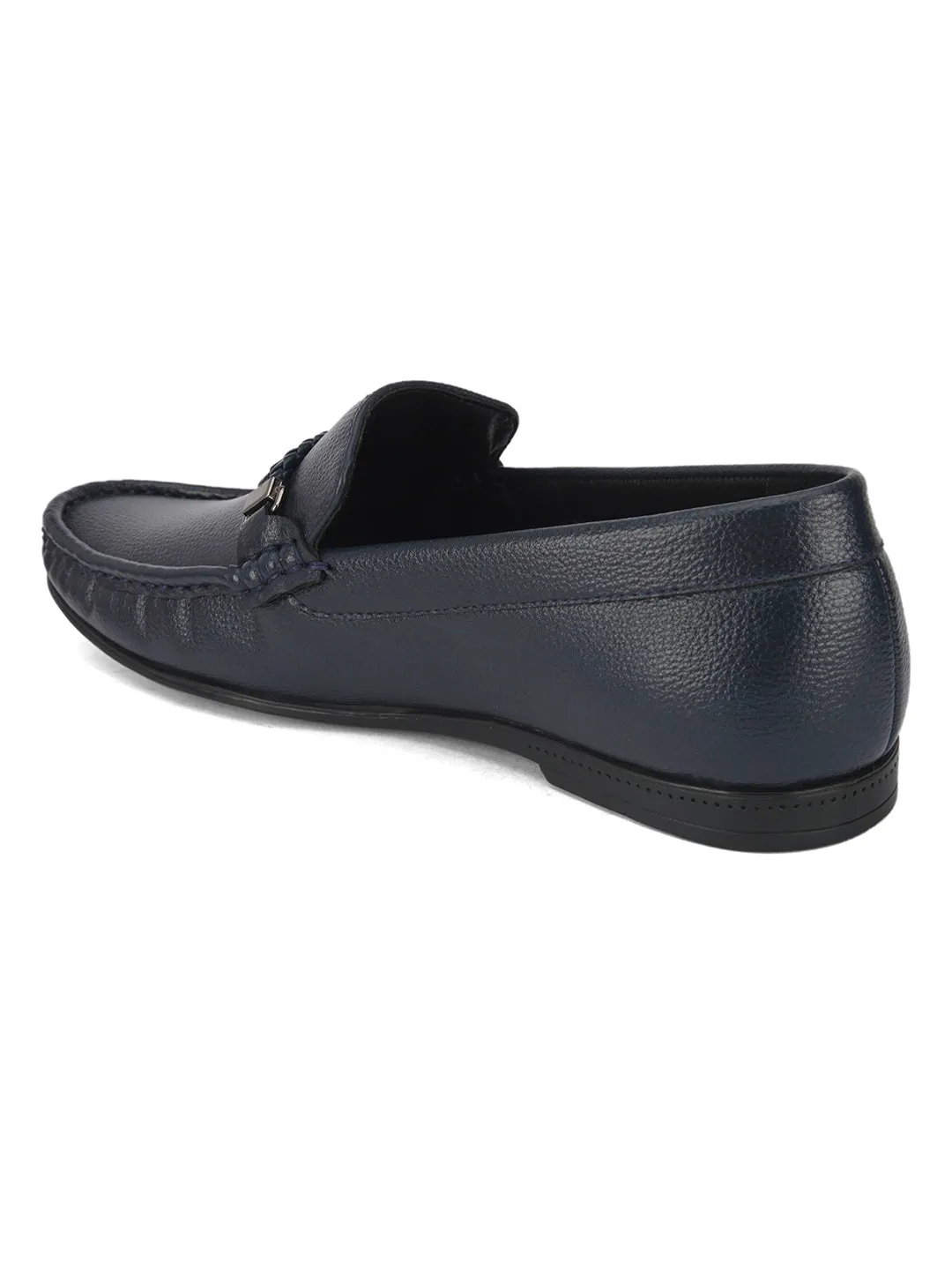 Hydes N Hues Men Blue Formal Loafers