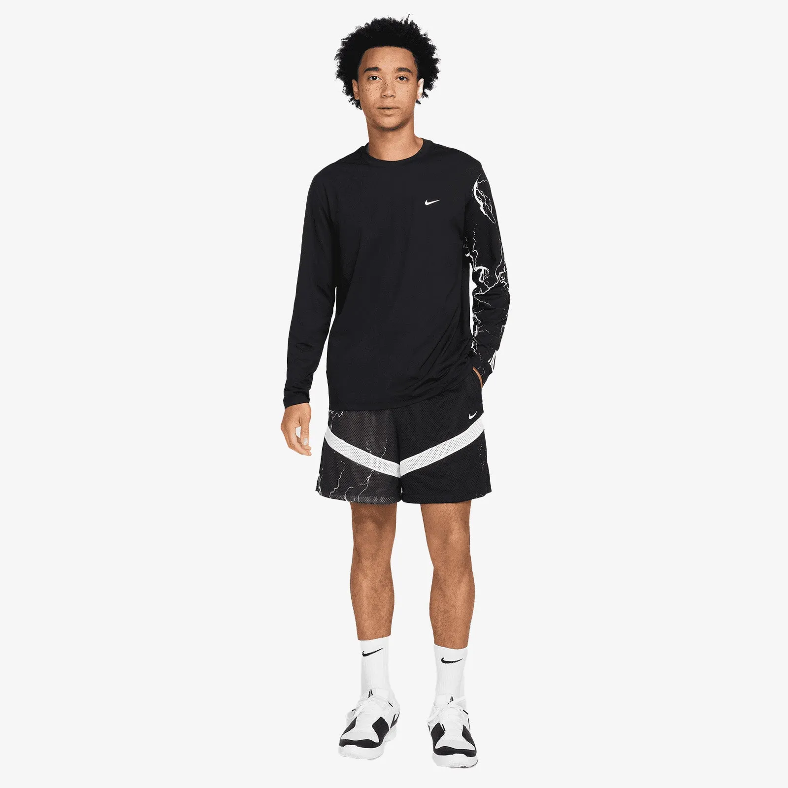 Ja Icon Dri-FIT Long-Sleeve T-Shirt - Black