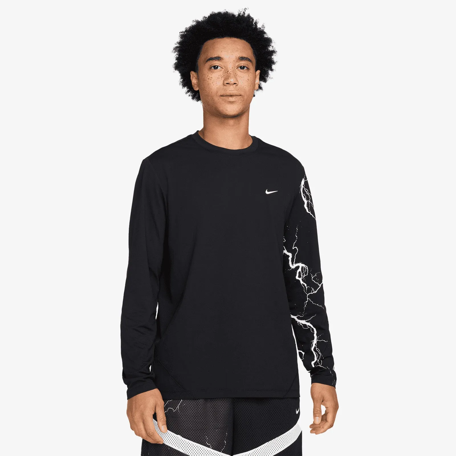 Ja Icon Dri-FIT Long-Sleeve T-Shirt - Black