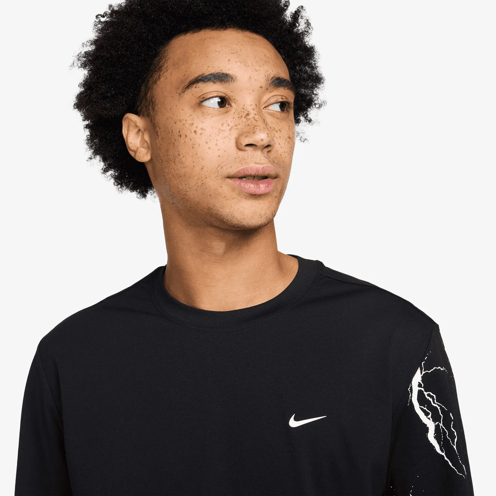 Ja Icon Dri-FIT Long-Sleeve T-Shirt - Black