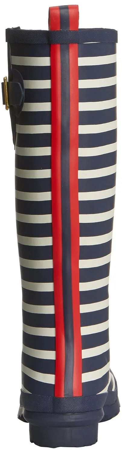 Joules Welly Print Women's Rubber Rain Boots Waterproof