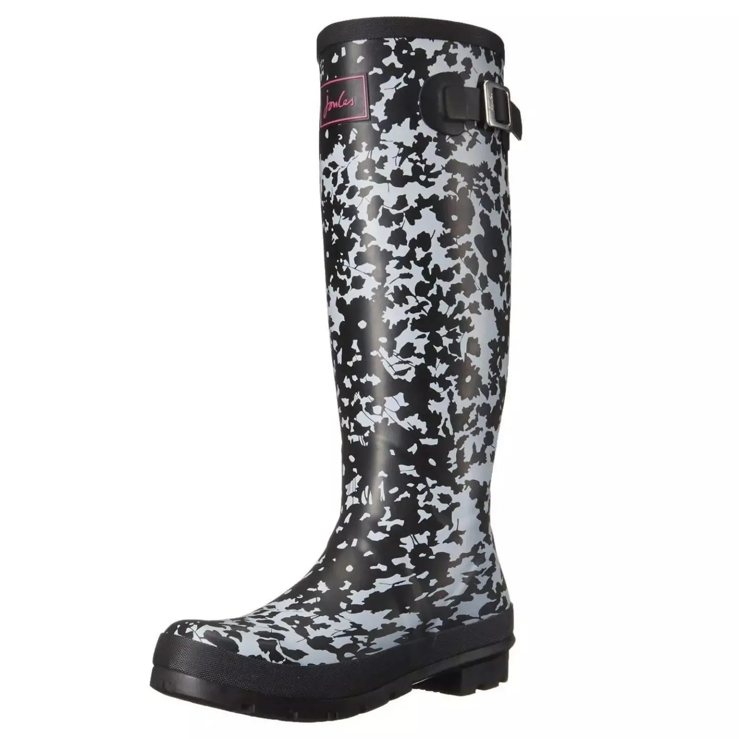 Joules Welly Print Women's Rubber Rain Boots Waterproof