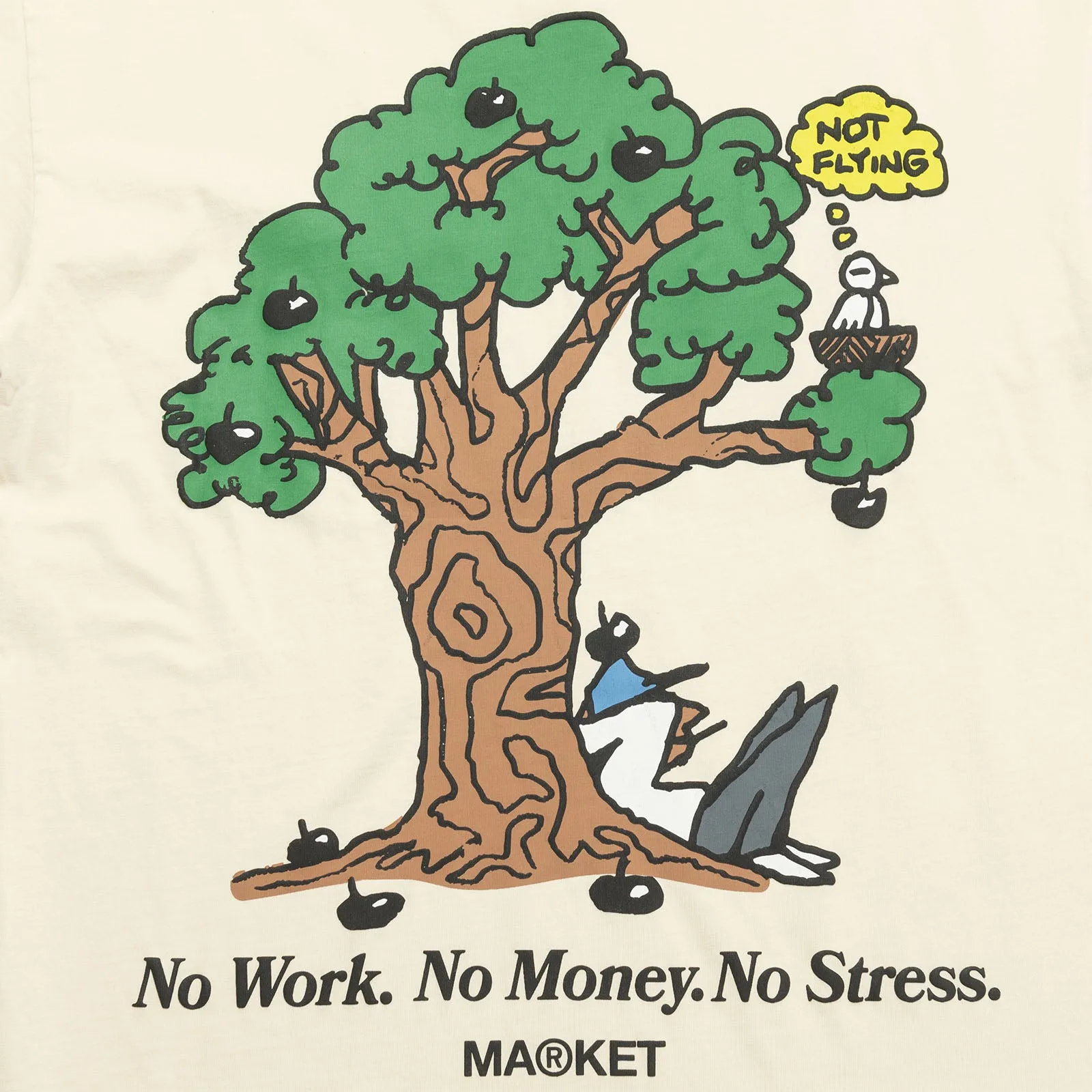 Just Do Nothing T-Shirt - Ecru