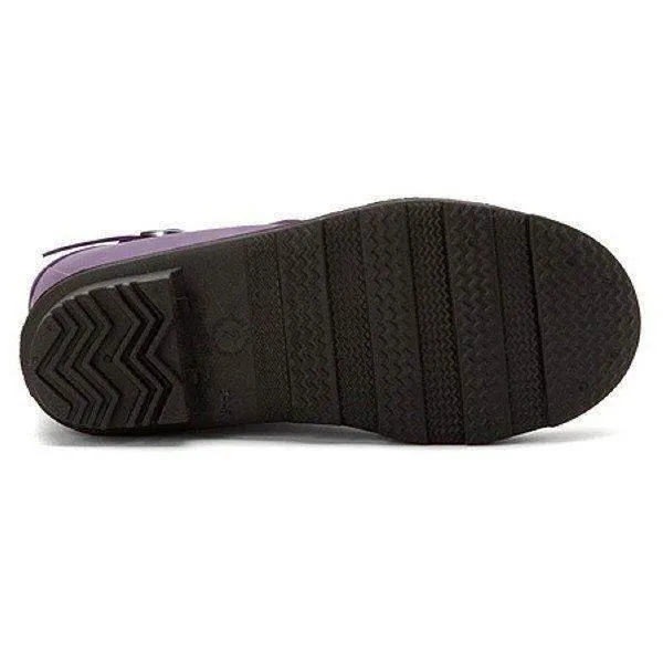 Kamik Kids Raindrops Eggplant Girls Rain Boot (Made in Canada)
