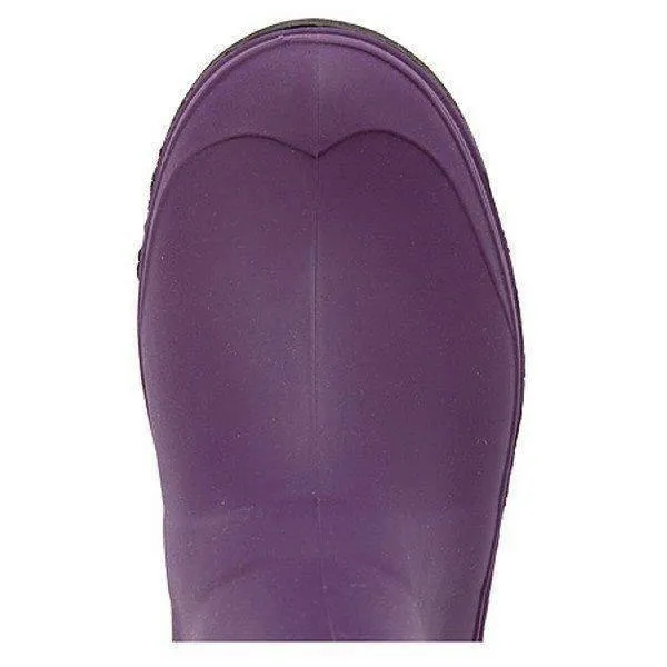 Kamik Kids Raindrops Eggplant Girls Rain Boot (Made in Canada)