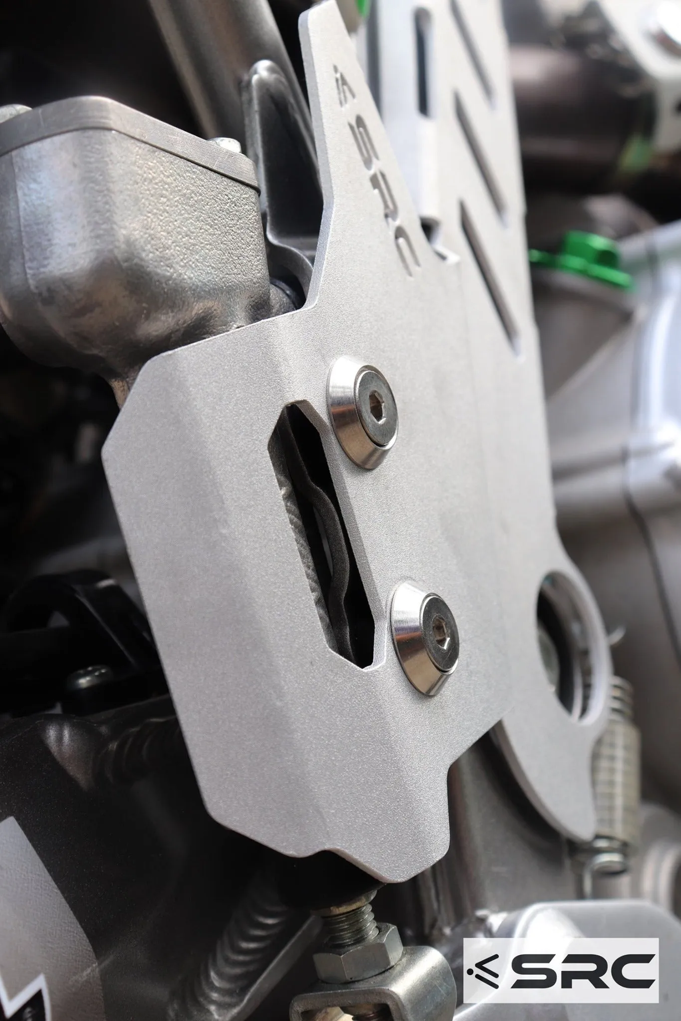 Kawasaki KLX300R Frame guards (set)