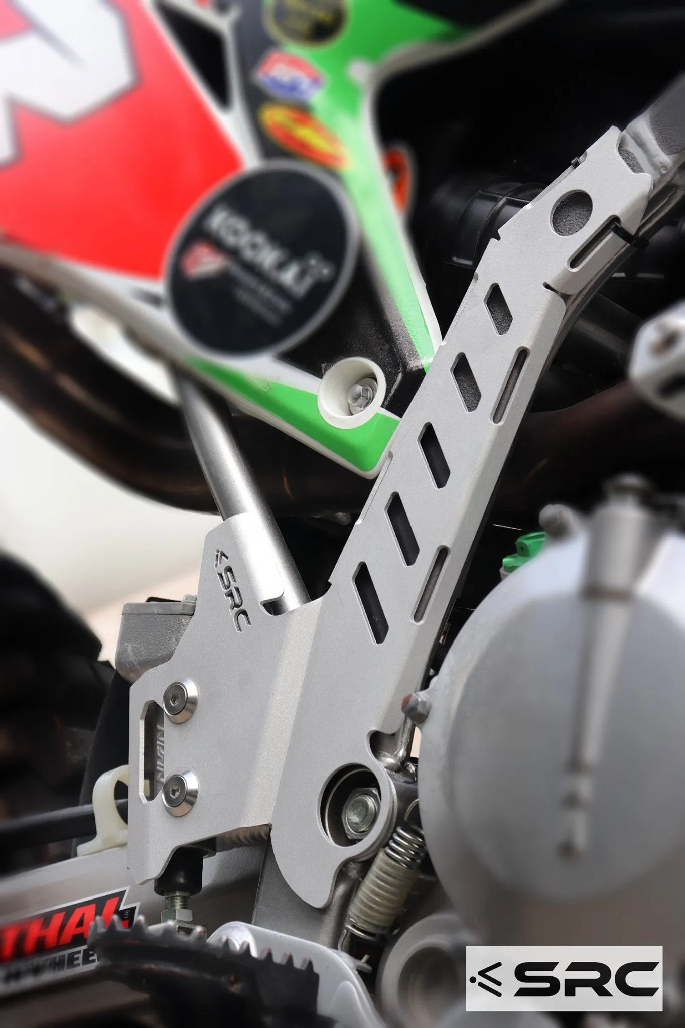 Kawasaki KLX300R Frame guards (set)